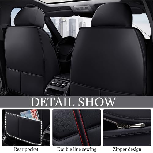 Housse siege voiture VW UP en cuir PU impermeable et resistant - 3