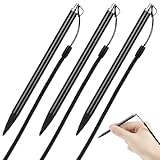 Contrôle amélioré : le stylet permet une saisie tactile, offrant une expérience fluide sur diverses applications à écran résistif. stylet à embouts en caoutchouc et à ressort