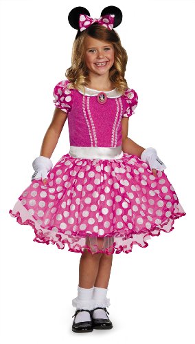 Disfraz Minnie Mouse con Tutú Rosa para Niñas XS