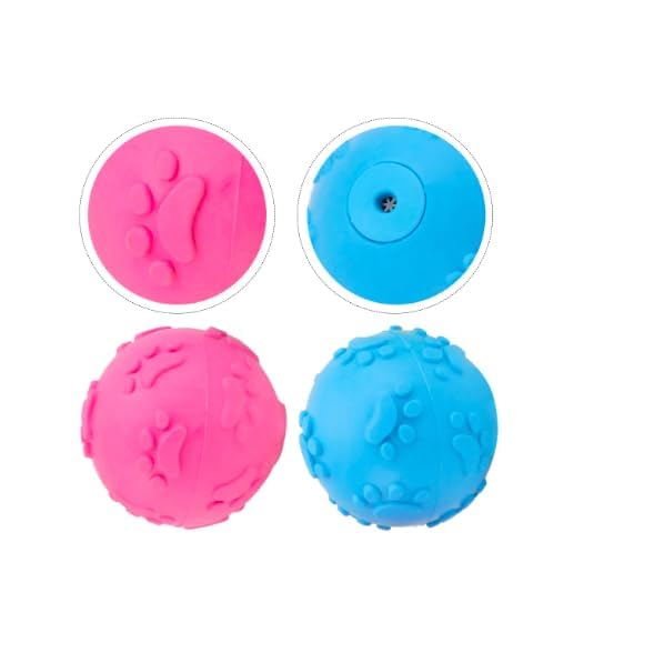 wike Paw Print Interactive Chew Sound Play Claw Ball for Small to Medium Dogs, Puppies & Cats(Pack of 2) (B08CZDHTYK) Amazon Price History, Amazon Price Tracker
