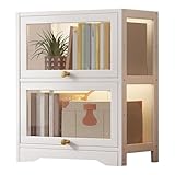 【UTILISATION POLYVALENTE À LA MAISON】Idéale comme étagère de rangement ou vitrine d’exposition – parfaite pour les figurines, statues, livres, souvenirs, photos, etc. Convient pour le bureau, la chambre, le salon, le bureau ou tout espace nécessitant organisation et décoration.