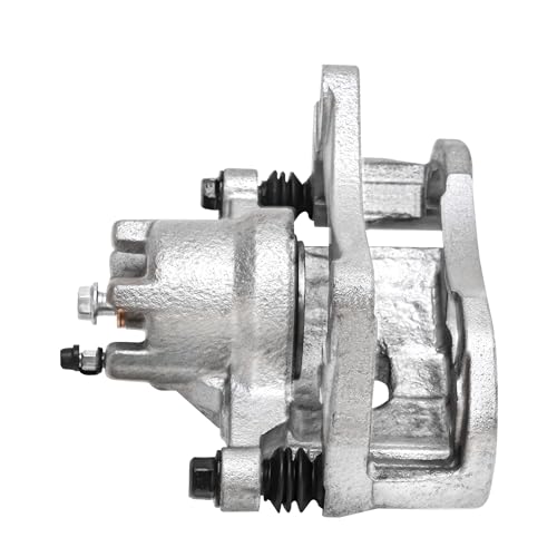 Image of Detroit Axle - Front 2pc Brake Calipers for 07-12 Dodge Caliber, 2 Brake Calipers w /Bracket 2007 2008 2009 2010 2011 2012 Replacement