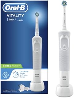 Oral-B Vitality 100 Elektryczna Szczoteczka do Zębów, Biały