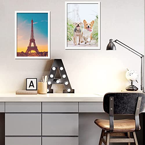 Icariery White 10X14 Picture Frame Set Of 2, High Transparent Picture Frames For 10 X 14 Photo Canvas Collage Poster Certificate Wall Gallery Horizontal Vertical 10 By 14 #TOP3