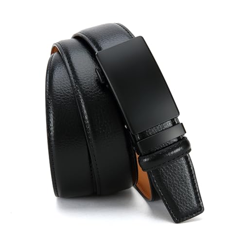 Trim-to-Fit 35 mm Slide Genuine Leather Belt Men Business Dress Casual Executive Classic Gift2