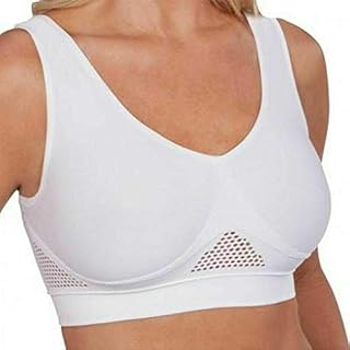 Leyerer Women's Air Permeable Cooling Sport Bras Breathable Seamless Workout Sport Yoga Bra