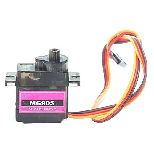Metall Micro Servo Motor, Metal Geared Servo Large Torsion för RC Helikopter för RC Plane för RC Leksaker