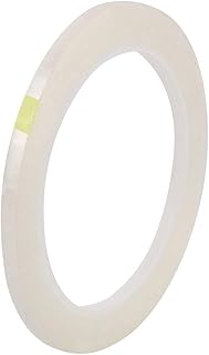 FAUUCHE JF-Xuan Tape Dispenser 5mm x 66m Single Sided Adhesive Easy-Clear Marking Warning Tape Clear