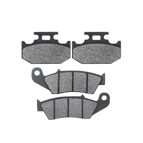 Plaquettes de frein avant et arrière pour KLX250R contre la perte de mordant