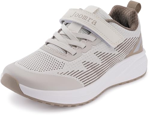 Joomra Little/Big Kids Wide Toe Box Tennis Shoes | Running Sneakers for Boys Girls+Rubber Outsole2