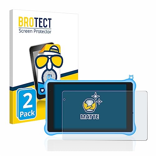 BROTECT Entspiegelungs-Schutzfolie für Blackview Tab 5 Kids (2 Stück) Matte Displayschutz-Folie, Anti-Reflex, Anti-Fingerprint