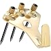 20 Pack 100 lbs Picture Frame Hangers Hooks with Nails, Heavy Duty Plaster Wall Pro Photo/Heavy Mirror Hanging Kit for Framed Artwork