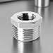 Pack Of 10 304 Stainless Steel Reducing Bushings Thread Inserts Adapters For High Pressure Tool And Industrial Equipment