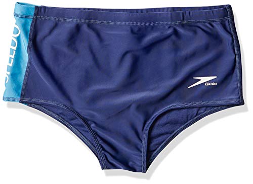 Sunga Vintage Speedo, Azul Marinho, tamanho G