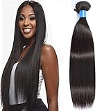 Cranberry Hair Brazilian Straight Hair One Bundle 22 inch Unprocessed Virgin Brazilian Straight Human Hair Weave Bundle Natural Black Color