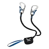 klettersteigset salewa premium attac + salewa evo gurt + lacd protector 2.0 Hergestellt in der EU Salewa Set VIA FERRATA Ergo CORE Klettersteigset, Silver/ROYAL Blue, Uni