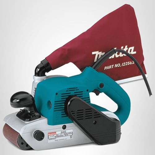 Makita 9403 4" x 24" Belt Sander, Teal, Corded Electric