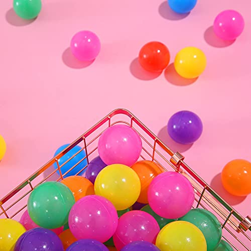 Playmaty Ball Pit Balls - Phthalate Free Bpa Free Colorful Plastic Play Ocean Pool Balls For Kids Swim Pit Fun Toys 100Pcs For Toddlers And Baby Playhouse Play Tent Playpen(Colorful) #TOP5