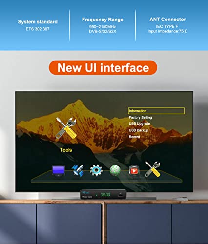 Senddu V7S5X Pvr Hd 1080P Fta Dvb-S/S2/S2X Scart H.265 Hevc 8Bit Free To Air Digital Satellite Tv Receiver With Usb Antenna Support Biss Auto Roll V7S2X Upgrade Youtube #TOP5