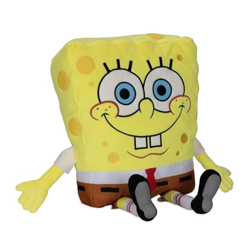 Spongebob Squarepants Shaped Cuddle Pillow Perfect for Toddlers by NoJo - Used condition - US$28.39