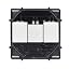 Touch 2 compartment 1 way functional key