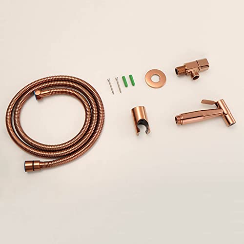 Douche bidet de salle de bain multifonction or rose pour routine bien-être - 7