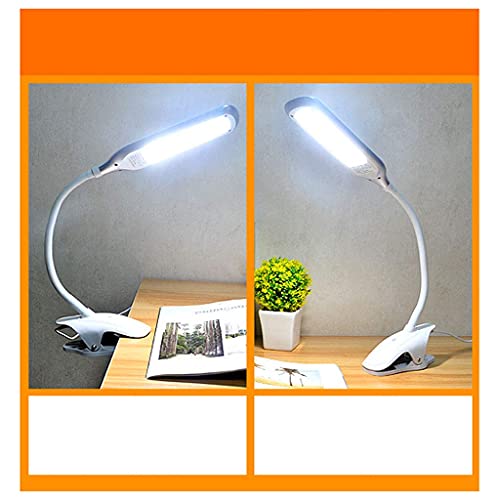 Lampe de chevet à clipser portable avec éclairage de lecture créative