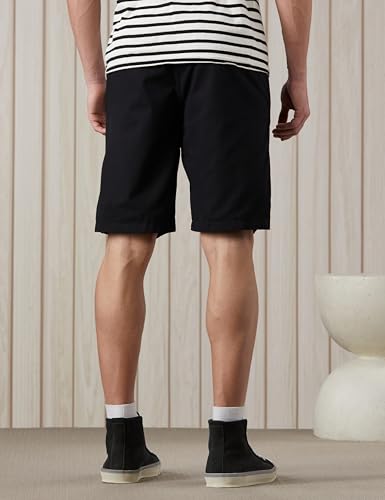 Image of Amazon Brand - Symbol Men's Elasticated Relaxed FIT Twill Shorts
