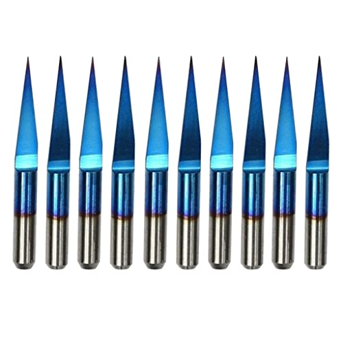 menolana 25° 30° 3,175 mm carboneto de aço de tungstênio PCB ferramentas de gravação CNC - 30 graus