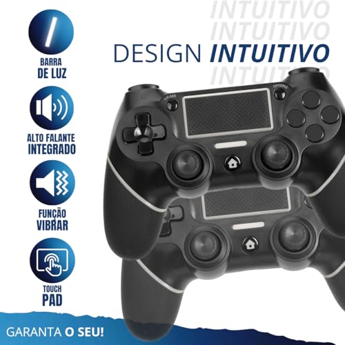 Controle sem fio para PC Bluetooth e Smart TV Samsung, LG, Android, Google TV, Steam, Xcloud, Gaming