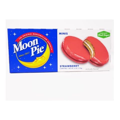 Moon Pie Minis - Strawberry (110 Calories) 6 Ct. Cover