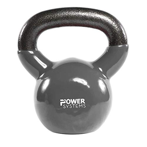 Power Systems Premium Kettlebell Prime, 50 Pounds, Grey (22852)