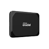Crucial X9 2TB Portable SSD, Up to 1050MB/s, USB 3.2 USB-C, External Solid State Drive, Compatible with Windows, Mac, & Android, Reliable Storage for Games, Files, & Backups, Black - CT2000X9SSD902