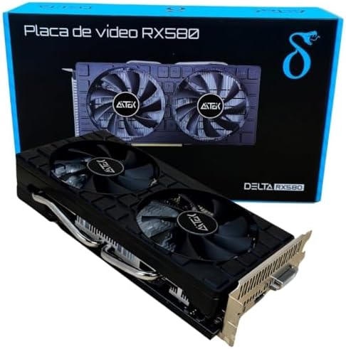Placa de Vídeo AMD RX 580 8GB GDDR5 FHD/QHD 256-bit GPU 1286 MHz ...