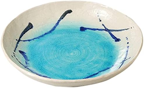 Set of 10, Ryosai Sashisashi Moribot, 11.8 x 11.6 x 1.8 inches (30 x 29.5 x 4.5 cm), 42.2 oz (1,200 g), Serving Plate, Restaurant, Commercial Use, Japanese Tableware, Restaurant