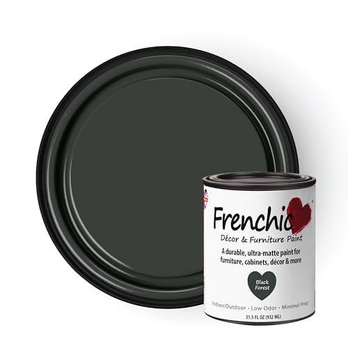 Frenchic Ultra Matte Décor and Furniture Paint, Black Forest, Quart