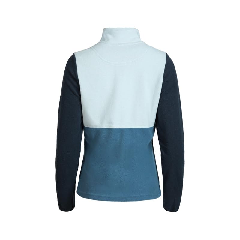 Izas Padru II W Chaqueta de Forro Polar para Mujer. Abrigo Suave con Cuello Alto y Bolsillos con Cremallera. Manga Sentada para Aventura, Montaña y Senderismo Clima Frío