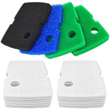Canister Filter Media Compatible with Penn Plax Cascade 1200/1500 CCF4UL/CCF5UL Replacement Canisters Filters Bio Sponges for Aquariums Fish Tank Turtle Tank 16 Pack