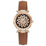 Star SetGift Ft500wc - Reloj de pulsera de cuarzo para mujer, café, talla única
