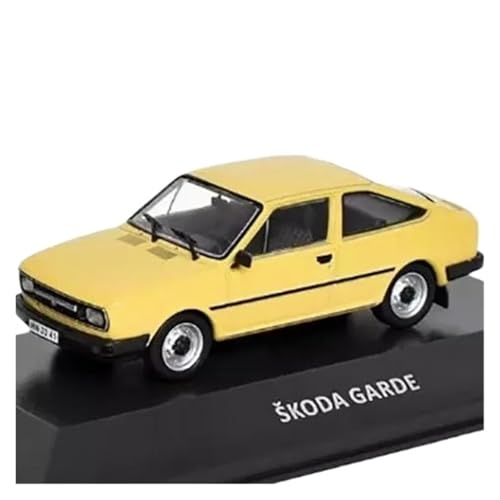 Maquette de voiture Skoda Garde 1:43 en alliage moulé de collection