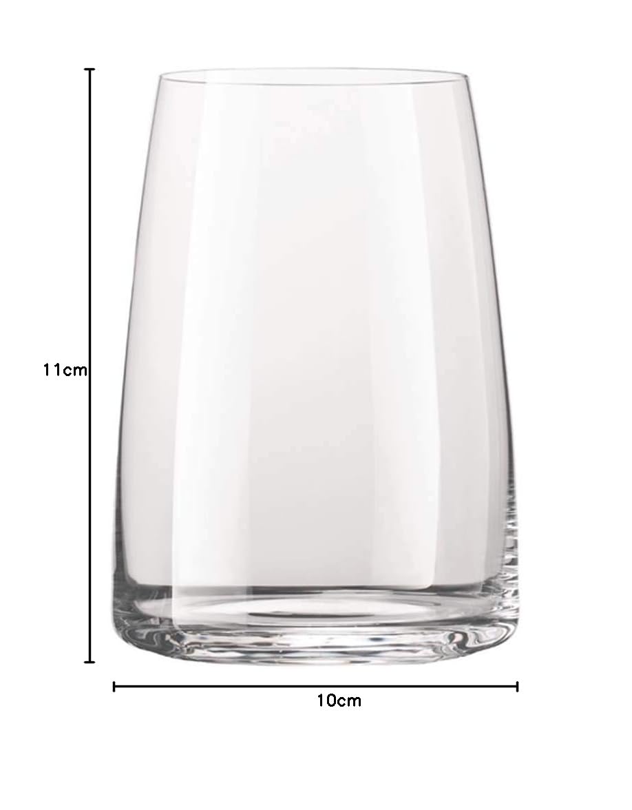 Schott Zwiesel 142156 Sensa Tumbler, 0.5 Ltr Kapazität, Transparente, 6 Stück 8,4 cm