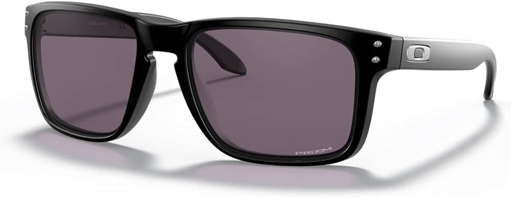 Oakley Holbrook XL Sunglasses Matte Black with Prizm Grey Lens 59mm