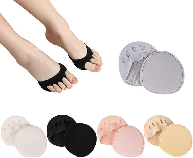Generic 3 pcs Five Toes Forefoot Pads Cusion insoles - Comfortable High Heel Foot Care Inserts Calluses Corns Pain Relief Toe Pads for Men and Women 3 Pairs Pack