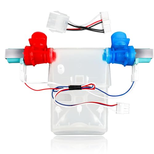 New Upgraded W11101906 W11210463 Washer Water Inlet Valve Fit for Whirlpool Amana Crosley Maytag Inglis Roper Washing Machine, Replacement for W10701461...