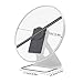 QIUTMER 3D Hologram Fan, 12.4-Inch Holographic Advertising Display Fan, Portable Fan Video Projector 256 LED Beads for Store Signs, Party, Shopping Mall Store Shop Bar
