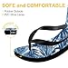 AhSUEAk Palm Leaf Design Men Flip Flops Rubber Yoga Mat Thong Sandals Shower Athletic & Outdoor Shoes Anti-Slip Fashion Slides Wide Width Cute Slippers Husband Birthday Gift