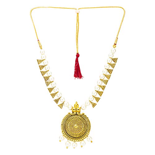 Chic Gold Necklace and Earrings Set