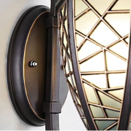 Lanterne murale extérieure solaire applique induction pour éclairage cour et jardin - 5