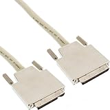 scsi stecker 68 pol belegung  InLine 26809A SCSI U320 Kabel 68-polig Micro Centronic (VHD) Stecker auf Stecker mit LVD/SE Terminator 0,9m