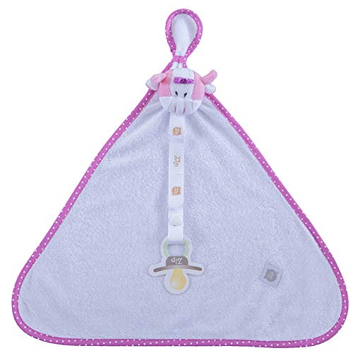 Blanket Atoalhado Brenda, Zip, Rosa Flôr